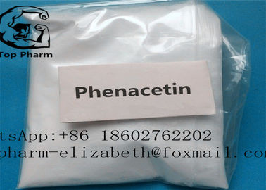 Порошок аналгетика Phenacetin 1-Acetamido-4-Ethoxybenzene CAS 200-533-0 белый кристаллический или бесцветные кристаллы 99%purity